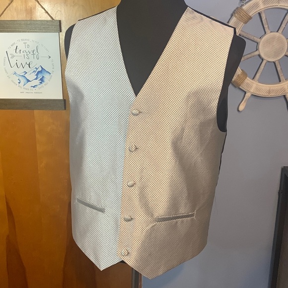 Grey Matter Concepts Button Up Tux Vest Medium - Picture 1 of 5